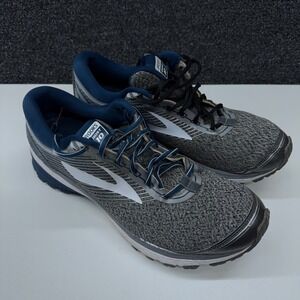 Brooks Ghost 10 Mens Running Shoes Grey Blue 1102571D013 Size 11.5 D